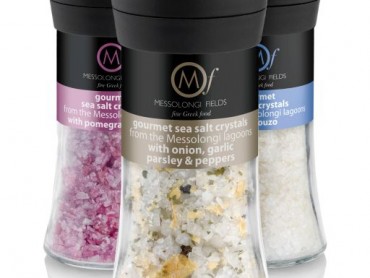 Our gourmet sea salts crystals collection