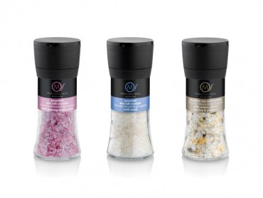 Our gourmet sea salts crystals collection